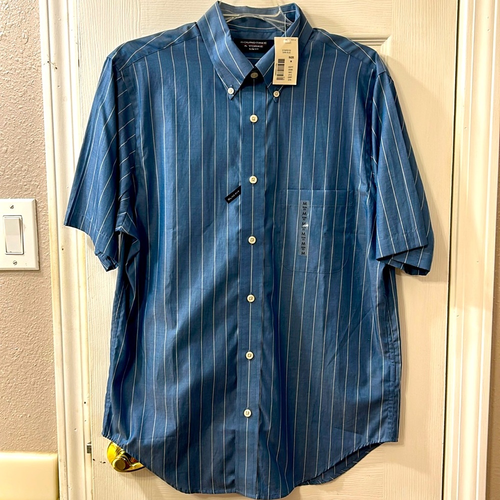 Roundtree & Yorke Slim fit formal short sleeves for men